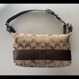 Authentic Small Classic Brown Coach purse